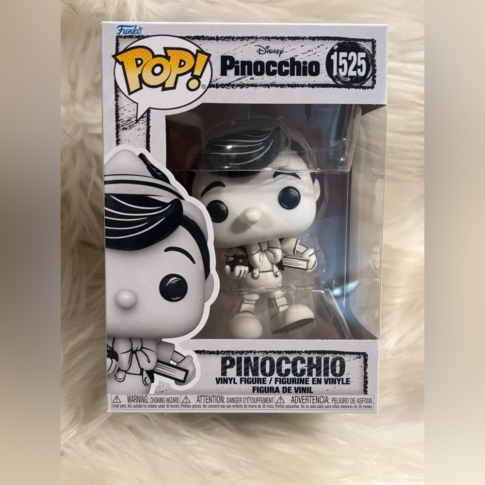 Funko Pop Disney Pinocchio Black and White Vinyl Figure 1525